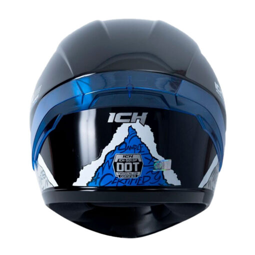 Casco Ich 501sp Sample Negro Azul Visor Smoke 2 - ZONABIKER LA 21 3