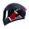 Casco Ich 501sp Sample Negro Rojo Visor Smoke