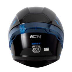 Casco Ich 501sp Shot Negro Azul Visor Smoke 2 - ZONABIKER LA 21 3