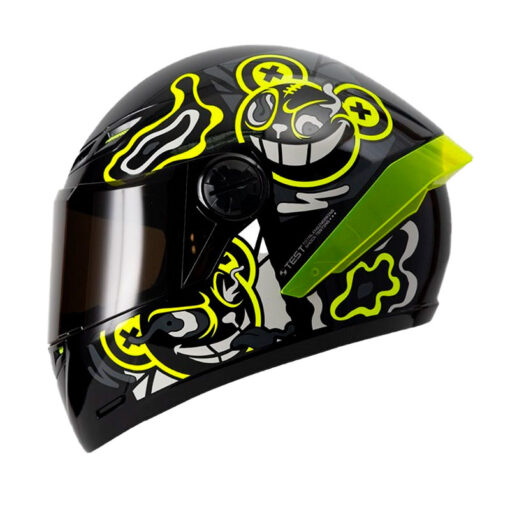 Casco Ich 501sp Trippy Amarillo Visor Smoke