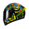 Casco Ich 501sp Trippy Azul Visor Smoke