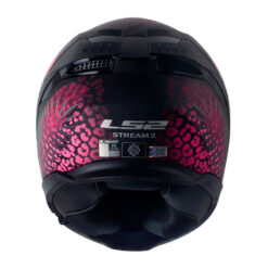 Casco Ls2 Ff808 Jungle Negro Rosado Visor Fucsia 3 - ZONABIKER LA 21 5