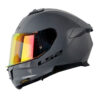 Casco Ls2 Ff808 Solid Gris Visor Iridium Rojo