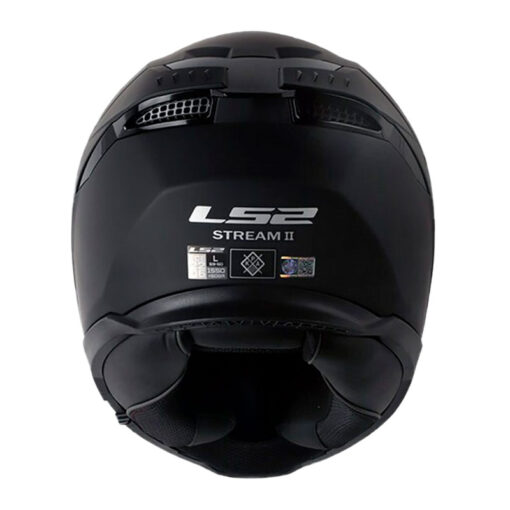 Casco Ls2 Ff808 Solid Negro Visor Iridium Azul 3 - ZONABIKER LA 21 2