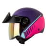 Casco Shaft 212 Telemetry Morado Visor Iridium Morado