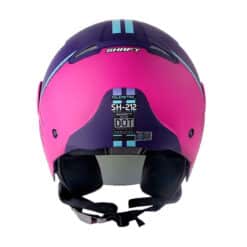 Casco Shaft 212 Telemetry Morado Visor Iridium Morado 3 - ZONABIKER LA 21 5