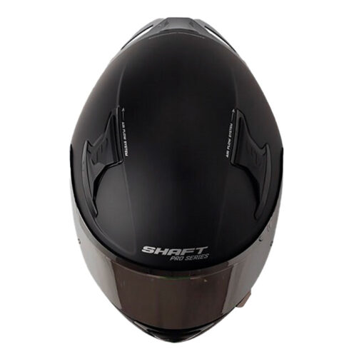 Casco Shaft Pro 612Dv Evo Solid Negro Silver Visor Iridium Silver 2 - ZONABIKER LA 21 1