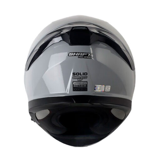 Casco Shaft Pro 612Dv Solid Gris Oscuro Visor Iridium Silver 3 - ZONABIKER LA 21 2