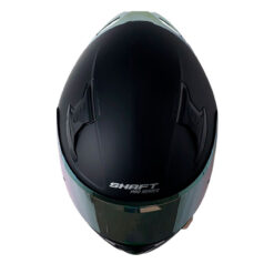 Casco Shaft Pro 612Dv Solid Negro Gris Visor Iridium Dorado 2 - ZONABIKER LA 21 5
