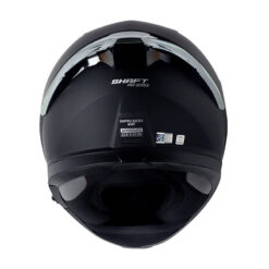 Casco Shaft Pro 612Dv Solid Negro Gris Visor Iridium Dorado 3 - ZONABIKER LA 21 6