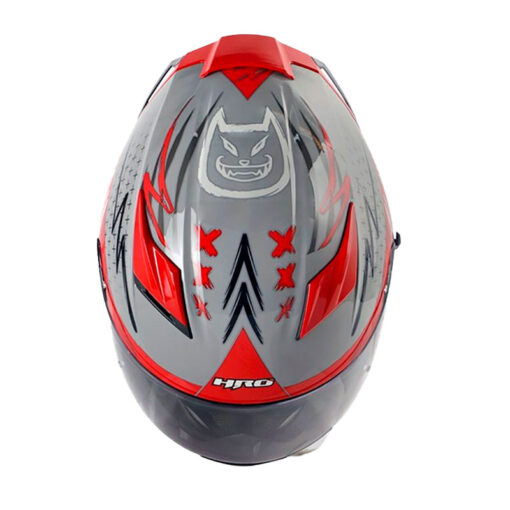 Casco Hro 514Dv Evo Polansky Nardo Silver 2 - ZONABIKER LA 21 1
