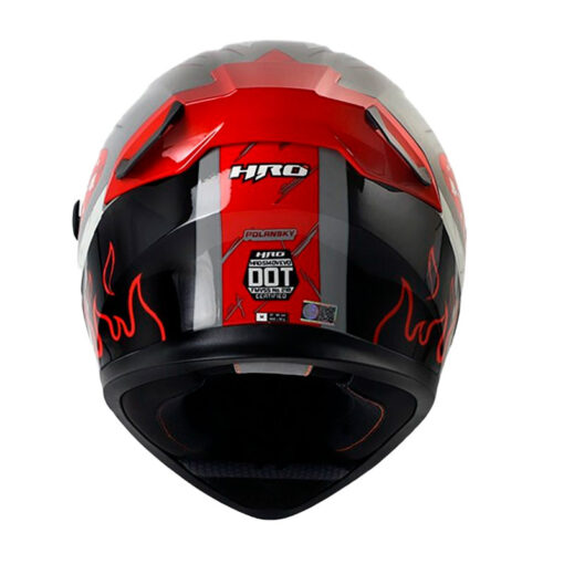 Casco Hro 514Dv Evo Polansky Nardo Silver 3 - ZONABIKER LA 21 2