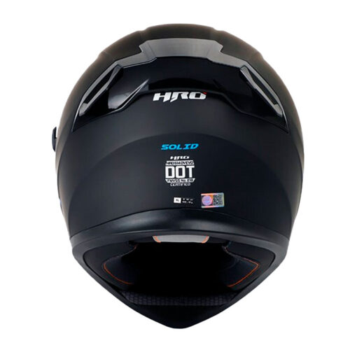 Casco Hro 514Dv Evo Solid Negro Azul Visor Iridium Azul 3 - ZONABIKER LA 21 2