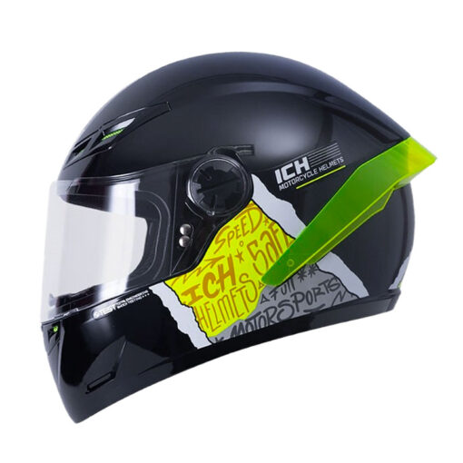 Casco Ich 501sp Sample Negro Amarillo