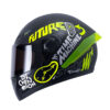 Casco Ich 501sp Time_Travel Negro Amarillo Visor Smoke