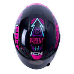 Casco Ich 501sp Time Travel Negro Fucsia Visor Smoke 2 - ZONABIKER LA 21 4