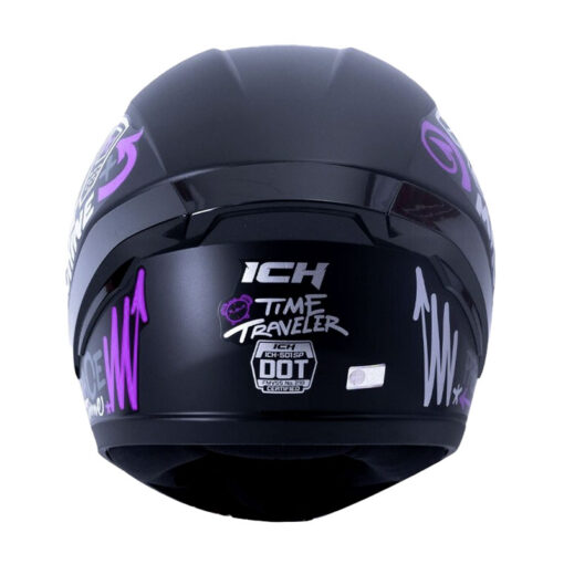 Casco Ich 501sp Time Travel Negro Morado Visor Smoke 3 - ZONABIKER LA 21 2