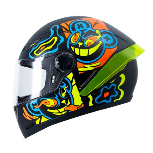 Casco Ich 501sp Trippy Negro Azul