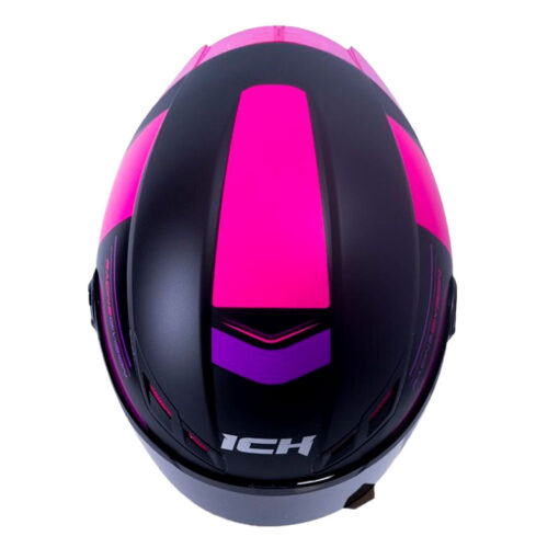 Casco Ich 501sp X treme Negro Fucsia Visor Smoke 2 - ZONABIKER LA 21 1