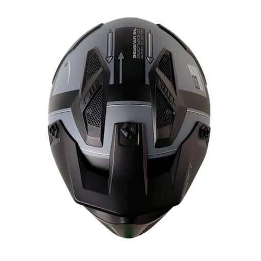 Casco Shaft 225 Saturn V Gris Visor Smoke 2 - ZONABIKER LA 21 1