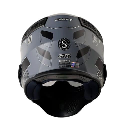 Casco Shaft 225 Saturn V Gris Visor Smoke 3 - ZONABIKER LA 21 2