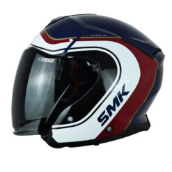 Casco Smk Gtj Libero Azul Vinotinto Blanco