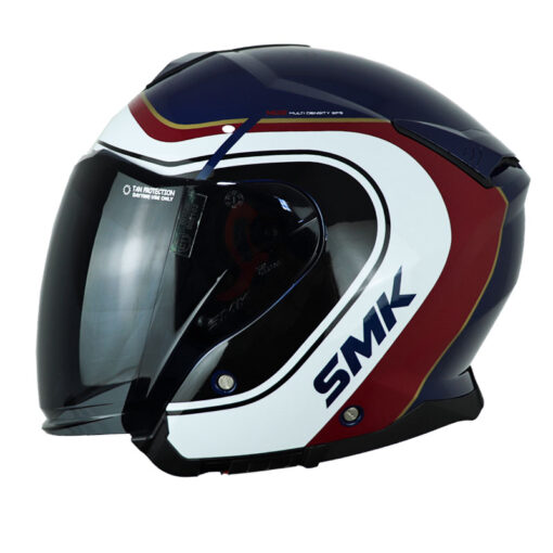 Casco Smk Gtj Libero Azul Vinotinto Blanco