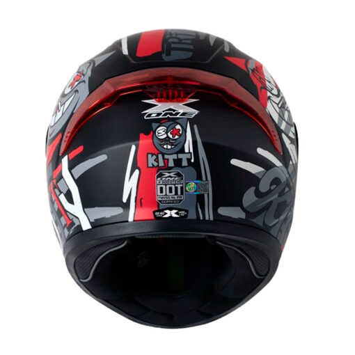 Casco X One X 500Gt Evo Kitt Negro Gris Visor Smoke 3 - ZONABIKER LA 21 2