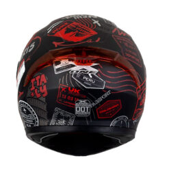 Casco X One X 500Gt Evo Passport Negro Rojo Visor Smoke 3 - ZONABIKER LA 21 5