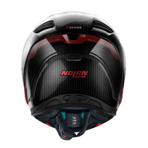 Casco Nolan X 804 Ultra Carbon Iridium Negro Rojo 4 - ZONABIKER LA 21 3