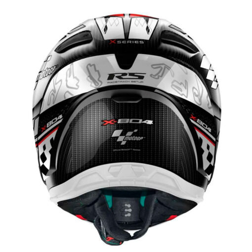 Casco Nolan X 804 Ultra Carbon Moto GP Negro Rojo 4 - ZONABIKER LA 21 3