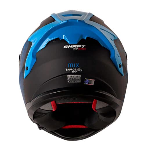 Casco Shaft Pro 610Dv Evo Mix Azul Visor Iridium Azul 3 - ZONABIKER LA 21 2