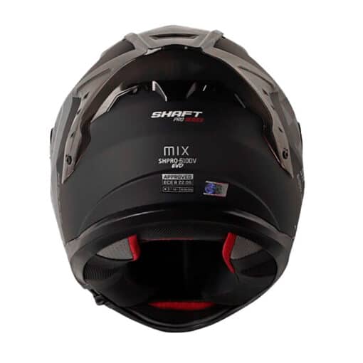 Casco Shaft Pro 610Dv Evo Mix Gris Silver Visor Iridium Silver 3 - ZONABIKER LA 21 2