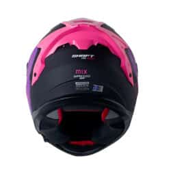 Casco Shaft Pro 610Dv Evo Mix Morado Fucsia Visor Iridium Morado 2 3 - ZONABIKER LA 21 5