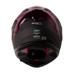 Casco Shaft Pro 610Dv Evo Solid Negro Turquesa Visor Iridium Azul 3 - ZONABIKER LA 21 5