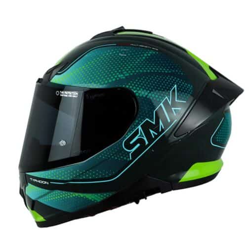 Casco Smk Typhoon Vis Gl884 Verde