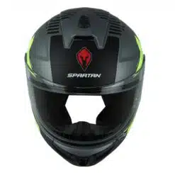 Casco Spartan Draken Fingerprint Gris Amarillo 2 - ZONABIKER LA 21 4