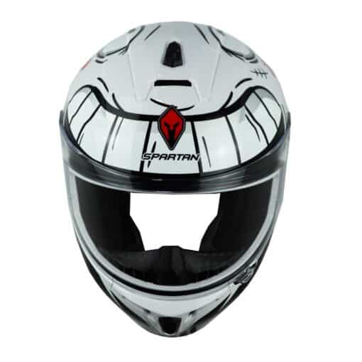 Casco Spartan Draken Rapidity Blanco 2 - ZONABIKER LA 21 1