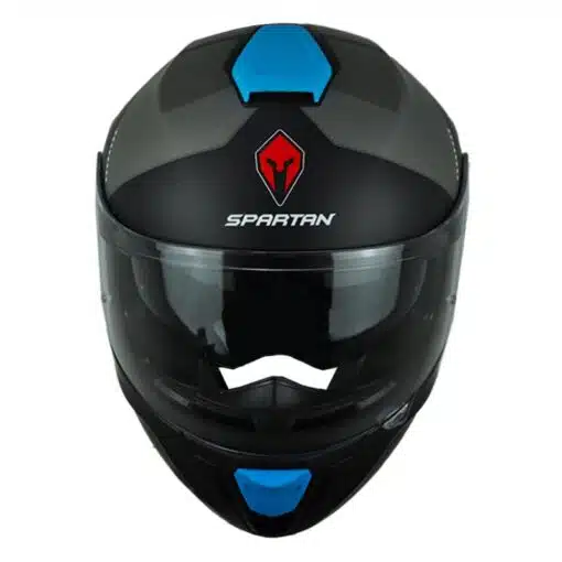 Casco Spartan Gecko Sv Epic Gris Azul 2 - ZONABIKER LA 21 1