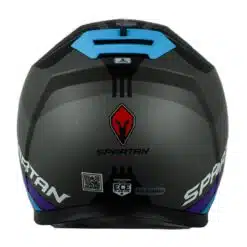 Casco Spartan Gecko Sv Epic Gris Azul 3 - ZONABIKER LA 21 5