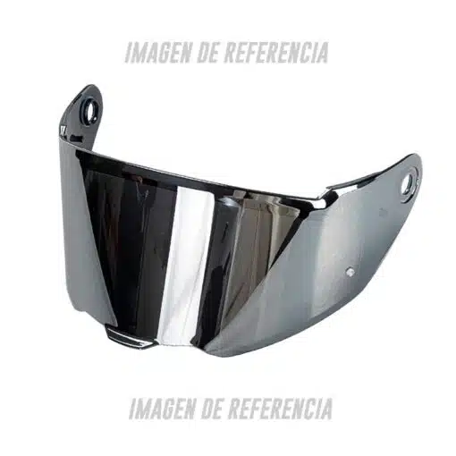 Visor Spartan Hawk Evo Mt-V-31 Iridium Plata