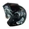 Casco Ich 3110 No_Fear Negro Gris Visor Random