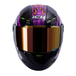 Casco Ich 501sp Simb Negro Morado Visor Morado 2 - ZONABIKER LA 21 4