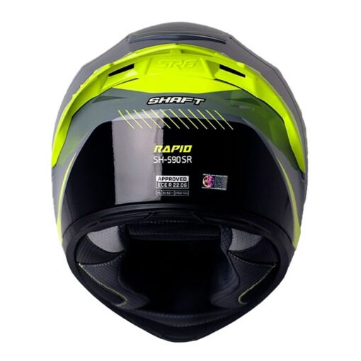 Casco Shaft 590Sr Rapid Gris Amarillo Visor Smoke 3 - ZONABIKER LA 21 2