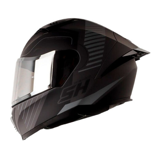 Casco Shaft 590Sr Rapid Gris Visor Iridium Silver