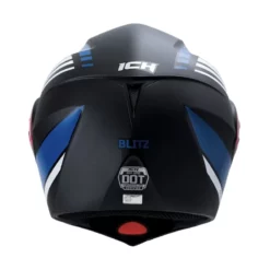 Casco Ich 3110 Blitz Negro Azul Visor Random 3 - ZONABIKER LA 21 5