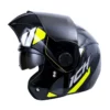 Casco Ich 3110 Ginex Negro Amarillo Visor Random