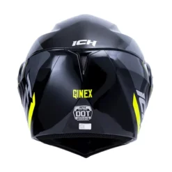 Casco Ich 3110 Ginex Negro Amarillo Visor Random 3 - ZONABIKER LA 21 5