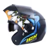 Casco Ich 3110 Nidhog Negro Azul Visor Random