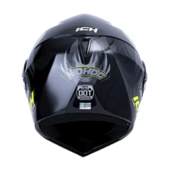 Casco Ich 3110 Nidhog Negro Gris Visor Random 3 - ZONABIKER LA 21 5